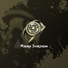 Akatsuki Ring Bronze Madara Sharingan