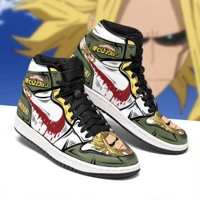 Al Might MHA Boot Sneakers Shoes Gift