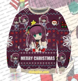Angel Beats Nakamura Yuri Ugly Christmas Sweatshirt