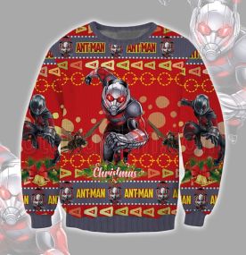 Ant Man 2023 3D Printed Ugly Christmas Sweatshirt