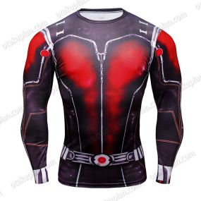Ant Man Long Sleeve Compression Shirt For Men