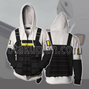 Arknights Prelude to Dawn Miscellaneous Soldiers Cosplay Zip Up Hoodie