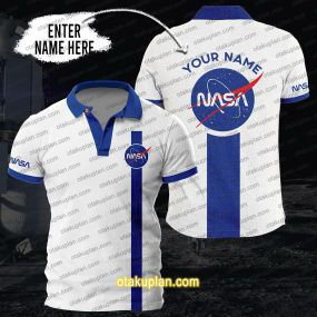 Astronaut 0402 Custom Name Polo Shirt