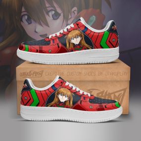 Asuka Langley Shikinami Neon Genesis Evangelion Anime Sneakers Shoes