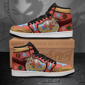 Avatar Aang The Last Airbender Anime Sneakers Shoes