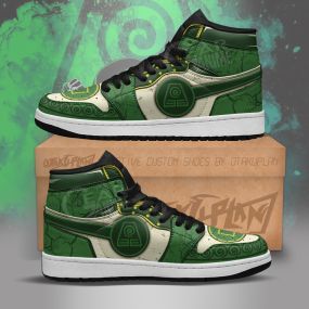 Avatar Earth Nation The Last Airbender Anime Sneakers Shoes