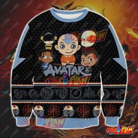 Avatar The Last Airbender 1710 3D Print Ugly Christmas Sweatshirt