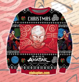 Avatar the Last Airbender Aang Ugly Christmas Sweatshirt