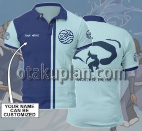 Avatar the Last Airbender Water Tribe Custom Name Polo Shirt
