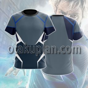 Avenge Heros Age of Ultron Quicksilver Cosplay T-shirt
