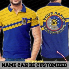 Babylon 5 Custom Name Polo Shirt