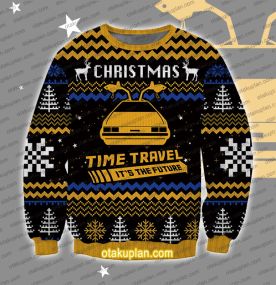 Back To The Future New Ugly Christmas Sweatshirt