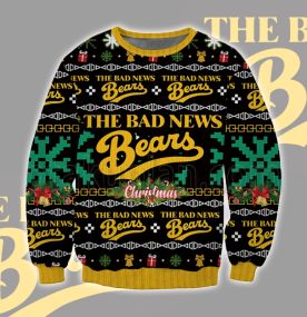 Bad News Bears 2023 3D Printed Ugly Christmas Sweatshirt