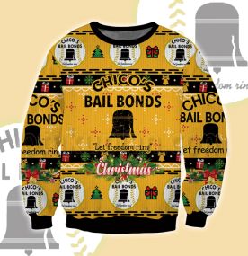 Bad News Bears Chicos Bail Bonds 2023 3D Printed Ugly Christmas Sweatshirt