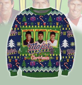 Baseball Cards Major League 2023 3D Printed Ugly Christmas Sweatshirt