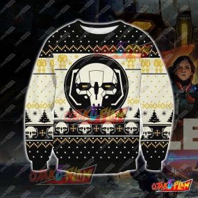 Battletech Tactical 3D Print Ugly Christmas Sweatshirt