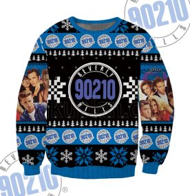 Beverly Hills 90210 2023 3D Printed Ugly Christmas Sweatshirt