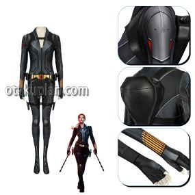 Black Widow Natasha Black Combat Suit Cosplay Costume