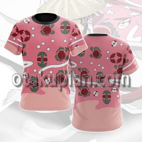 Bleach 8th Division Captain Kyoraku Shunsui Cosplay T-shirt