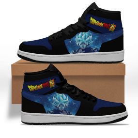Blue Goku Shoes DBZ Anime Sneakers Gift For Him