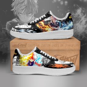 Boku No Hero Academia Shoto Todoroki Anime Sneakers Shoes