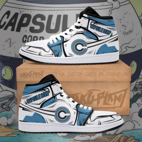 Capsule Corp Dragon Ball 1 Anime Sneakers Shoes