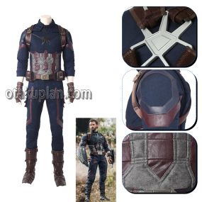 Captain America 3 Steve Rogers Cosplay Costume