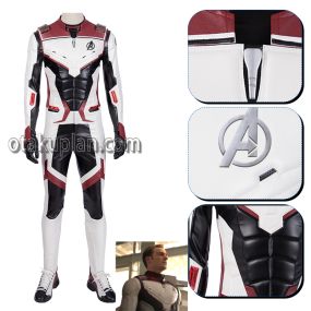 Captain America 4 Steve Rogers Quantum Combat Suit Cosplay Costume