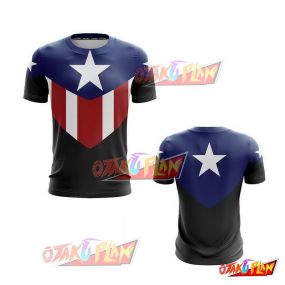 Captain Hero Cosplay T-shirt 2