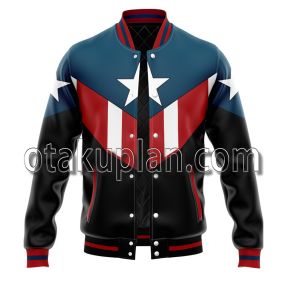 Captain America Vol 5 Days Gone By Varsity Jacket