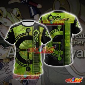 Chrono Trigger Frog Green Cosplay T-shirt