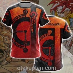 Chrono Trigger Red And Black T-shirt