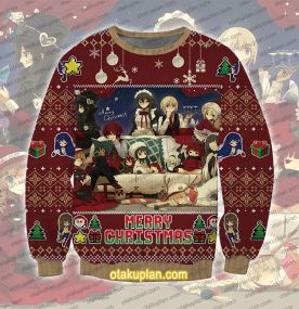 Clannad All Characters Ugly Christmas Sweatshirt