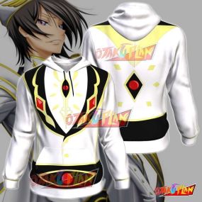 Anime Geass Lelouch King All Over Print Pullover Hoodie