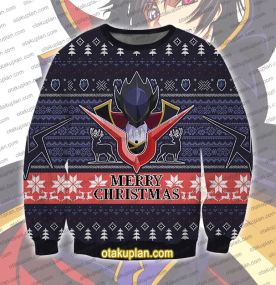 CODE GEASS Lelouch of the REsurrection Zero 3D Printed Ugly Christmas Sweatshirt