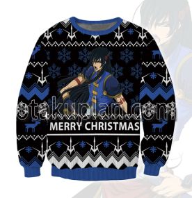 Anime Geass Li Zingke 3D Printed Ugly Christmas Sweatshirt