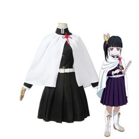 Anime Demon Slayer Tsuyuri Kanawo Female Uniform Cosplay Costumes