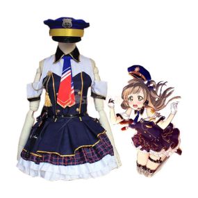 Anime LoveLive! Minami Kotori Police Uniform Cosplay Costume