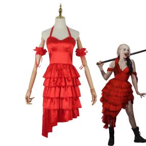 Movie The Suicide Squad 2021 Birds of Prey Harley Quinn Cosplay Costumes