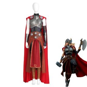 Movie Thor Love and Thunder Female Thor Fullset Cosplay Costumes