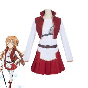 Anime Sword Art Online Yuuki Asuna Cosplay Costumes