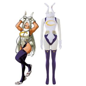 Anime MHA Miruko Bunny Girl Sexy Rabbit Jumpsuit Cosplay Costumes Boku no Hero Academia