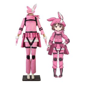 Anime SAO Sword Art Online GGO Gun Gale Online Kohiruimaki Karen Llenn Cosplay Costume