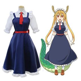 Anime Miss Kobayashi's Dragon Maid Tohru Dress Cosplay Costume