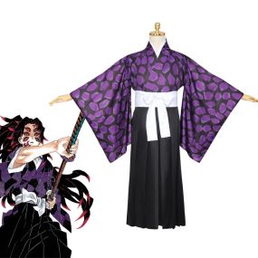 Anime Demon Slayer Kokushibou Tsugikuni Michikatsu Cosplay Costumes