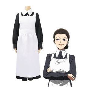 Anime The Promised Neverland Mama Isabella Cosplay Costume