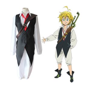 Anime The Seven Deadly Sins Meliodas Cosplay Costume