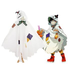 Anime MHA Deku Izuku Midoriya Halloween Cosplay Cloak