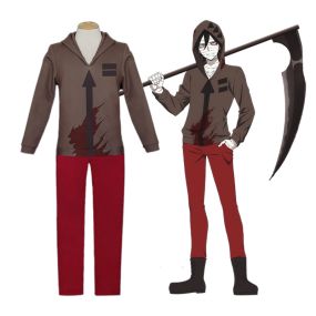Anime Angels of Death Isaac Foster Zack Outfits Cosplay Costume