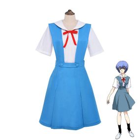 Anime Neon Genesis Evangelion Rei Ayanami Uniform Cosplay Costumes